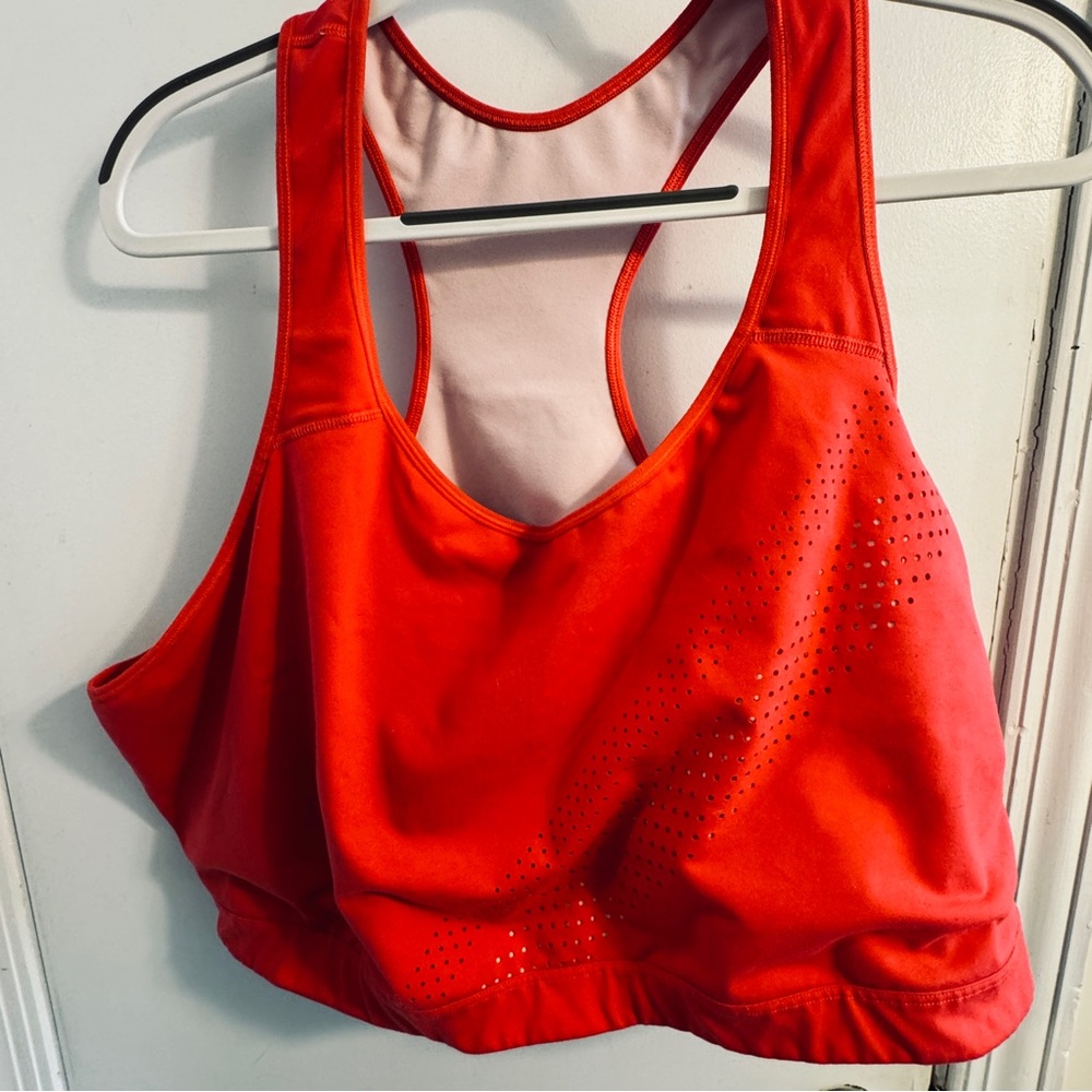 Women's Coral Sports Bra